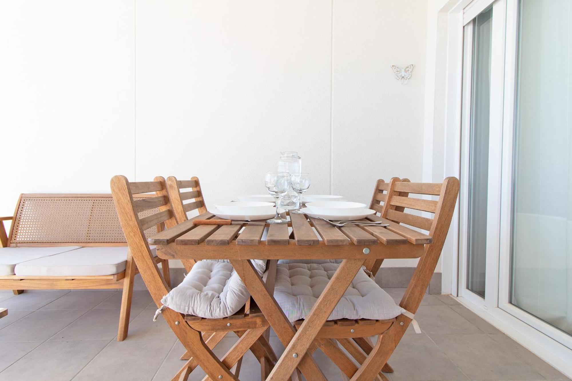 Global Properties, Moderno Apartamento Con Terraza Y Vistas Al Mar Canet d'En Berenguer Exterior foto